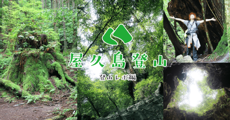 屋久島登山レポ