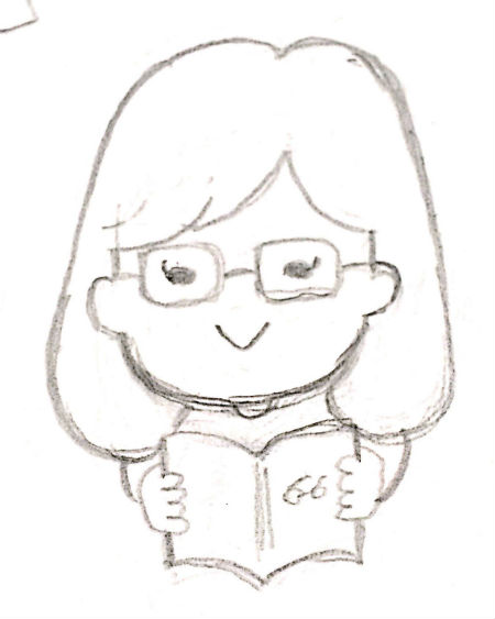 めがね主婦さんアイコンイラスト作成