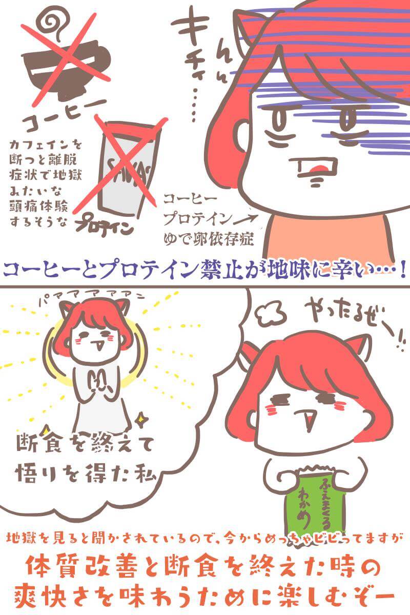 断食レポ